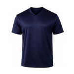 T-SHIRT SCOLLO A V IN FILO DI SCOZIA - lab22shop