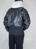 COLLEGE OVERSIZE CON MANICA ARRICCIO E CAPPUCCIO - lab22shop