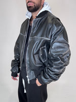 COLLEGE VINTAGE OVERSIZE CON MANICA ARRICCIO E CAPPUCCIO - lab22shop