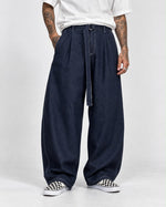 JEANS BALLOON CON CINTURA