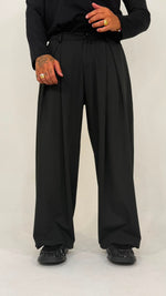 PANTALONE FONDO AMPIO CON PINCES