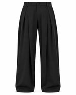 PANTALONE FONDO AMPIO CON PINCES