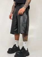 BERMUDA CROCO LEATHER