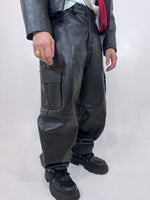 CARGO IN PELLE NERO - lab22shop