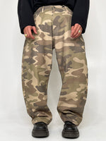JEANS BALLOON CAMOUFLAGE BEIGE - lab22shop