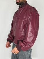 COLLEGE OVERSIZE BURGUNDY