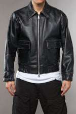 BLAZER COLLO CAMICIA EFFETTO CONSUMATO - lab22shop