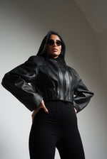 BLAZER TOP SPALLINA NERO - lab22shop