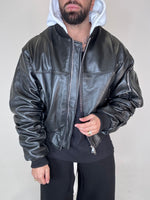 COLLEGE OVERSIZE CON MANICA ARRICCIO E CAPPUCCIO - lab22shop