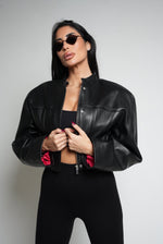 BLAZER TOP SPALLINA NERO - lab22shop