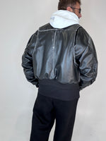 COLLEGE VINTAGE OVERSIZE CON MANICA ARRICCIO E CAPPUCCIO - lab22shop