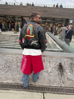 COLLEGE IN PELLE CON PATCH - lab22shop