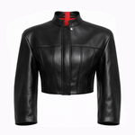 BLAZER TOP SPALLINA NERO - lab22shop