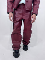CARGO IN PELLE BORDEAUX - lab22shop