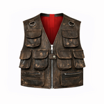 GILET VINTAGE MULTITASCHE - lab22shop