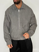 JACKET SCAMOSCIATO CON COLLO CAMICIA - lab22shop
