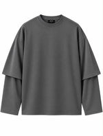T-SHIRT OVERSIZE DOPPIA MANICA