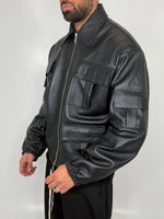 JACKET MULTITASCHE CON COLLO CAMICIA