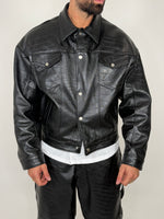 BLACK CROCODILE SET - lab22shop