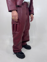 CARGO IN PELLE BORDEAUX - lab22shop