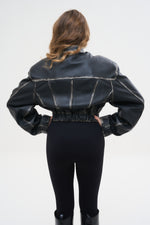 BLAZER TOP SPALLINA EFFETTO VINTAGE - lab22shop
