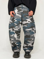 JEANS BALLOON CAMOUFLAGE GREY - lab22shop