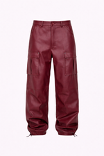CARGO IN PELLE BORDEAUX - lab22shop