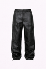 CARGO IN PELLE NERO - lab22shop