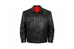LEATHER SHIRT JACKET - lab22shop