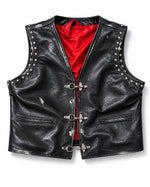 GILET ALAMARI EFFETTO VINTAGE - lab22shop