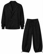COORDINATO CAPRI COTONE BLACK