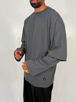T-SHIRT OVERSIZE DOPPIA MANICA