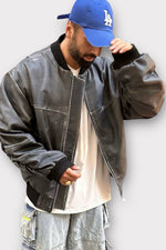 COLLEGE VINTAGE OVERSIZE CON MANICA ARRICCIO - lab22shop