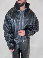 COLLEGE VINTAGE OVERSIZE CON MANICA ARRICCIO E CAPPUCCIO - lab22shop