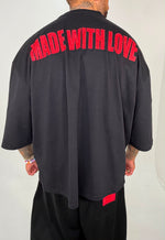 T-SHIRT ANGEL WINGS CON STRASS - lab22shop
