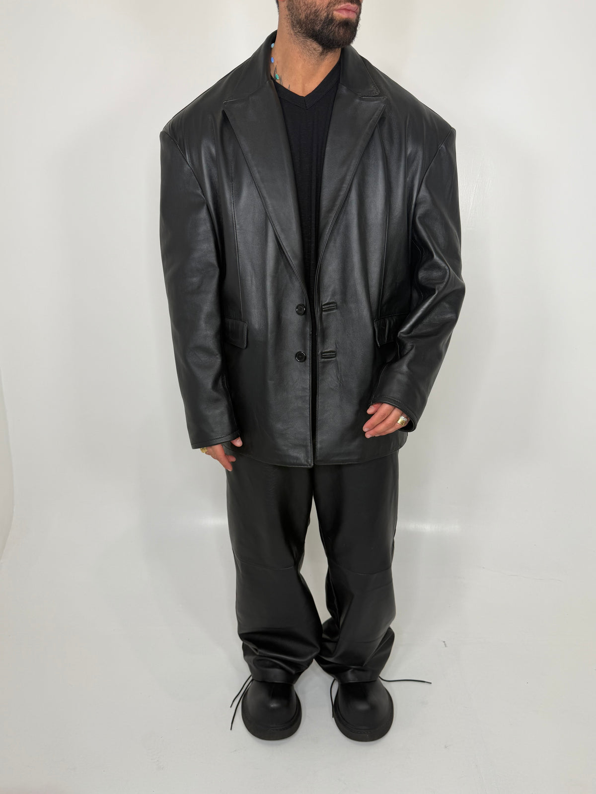 OVERSIZE LEATHER SET