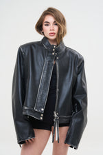 BLAZER EFFETTO VINTAGE BORCHIE - lab22shop