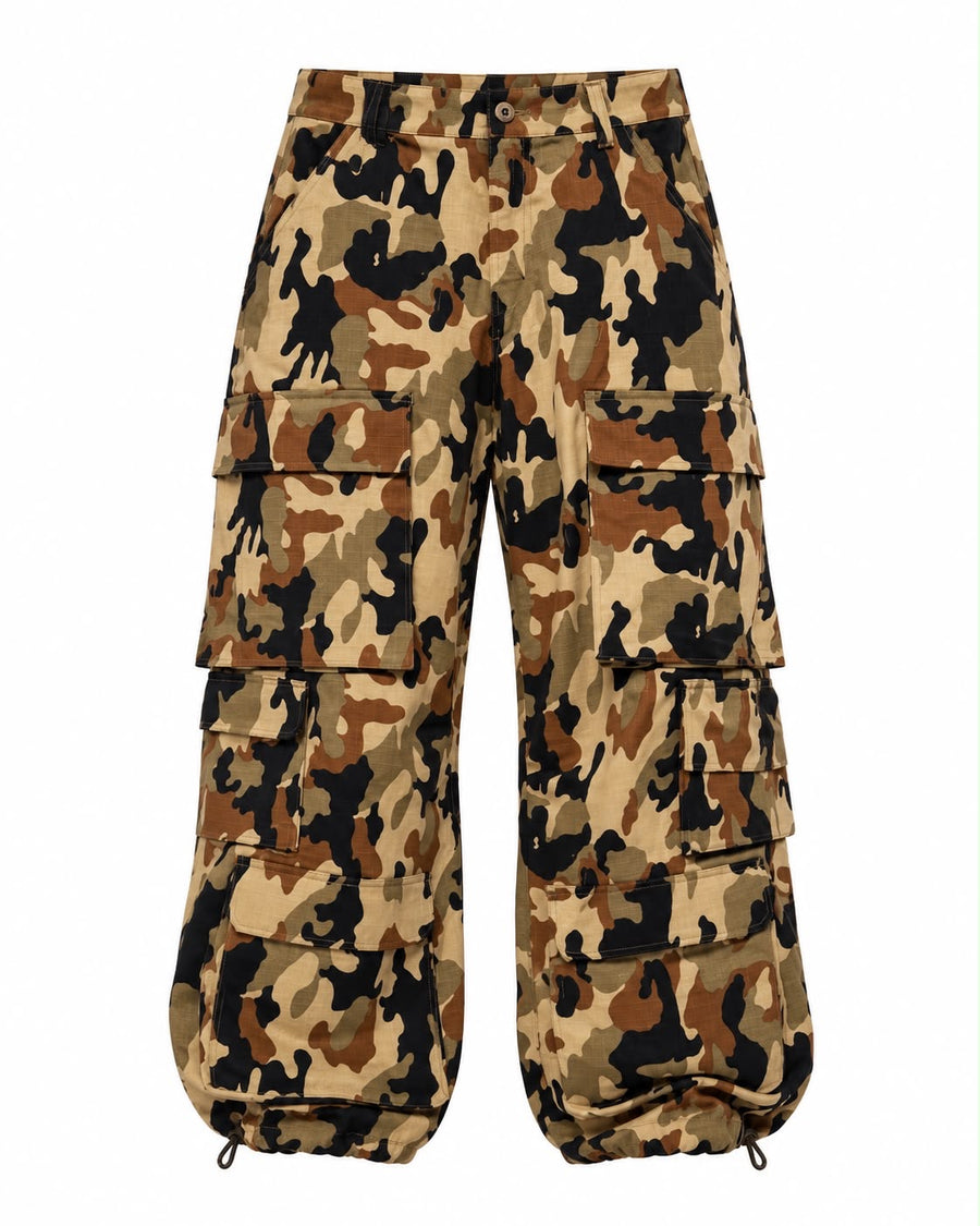 PANTALONE CARGO CAMOUFLAGE