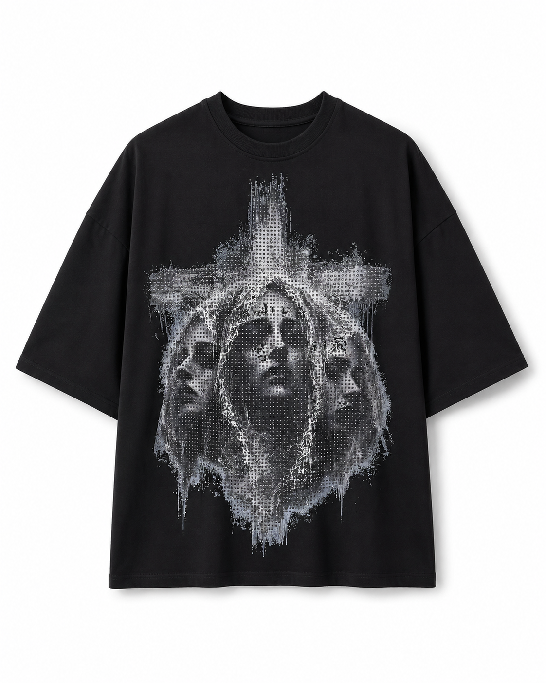 T-SHIRT DIVINE CON STRASS LADY