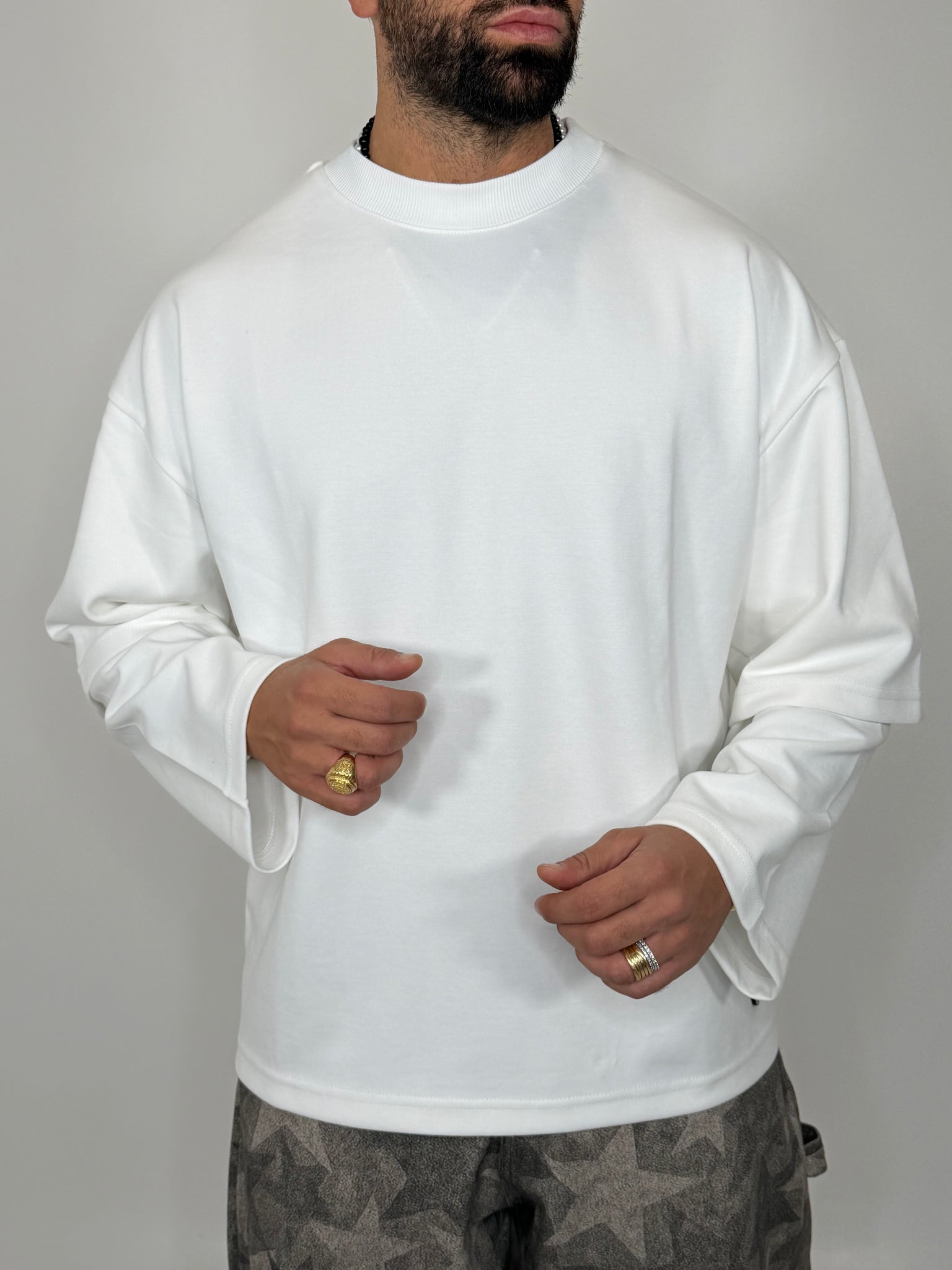 Longsleeve double panna