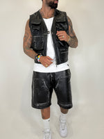 COORD GILET IN PELLE LAB22 - lab22shop