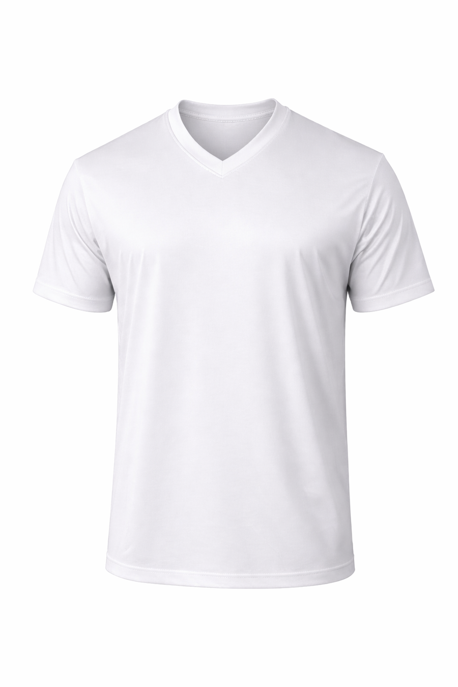 T-SHIRT SCOLLO A V IN FILO DI SCOZIA - lab22shop