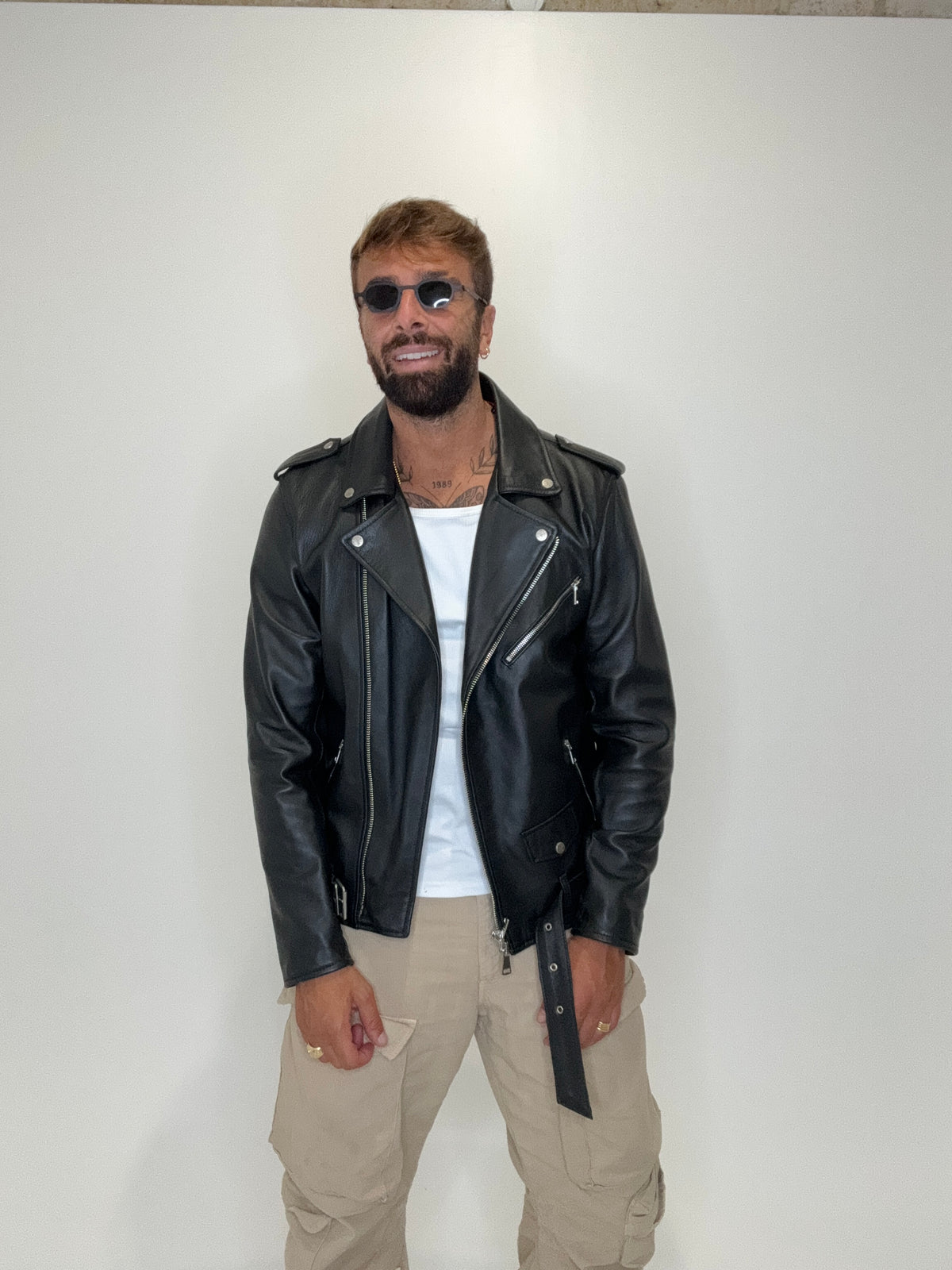 CHIODO IN PELLE NEW YORK - lab22shop
