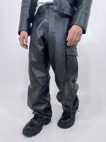 CARGO IN PELLE NERO - lab22shop