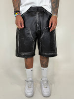 BERMUDA CARPENTER IN PELLE - lab22shop