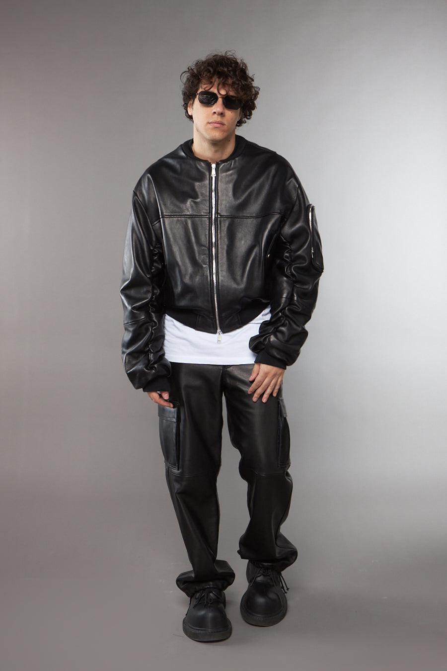 COLLEGE OVERSIZE CON MANICA ARRICCIO - lab22shop