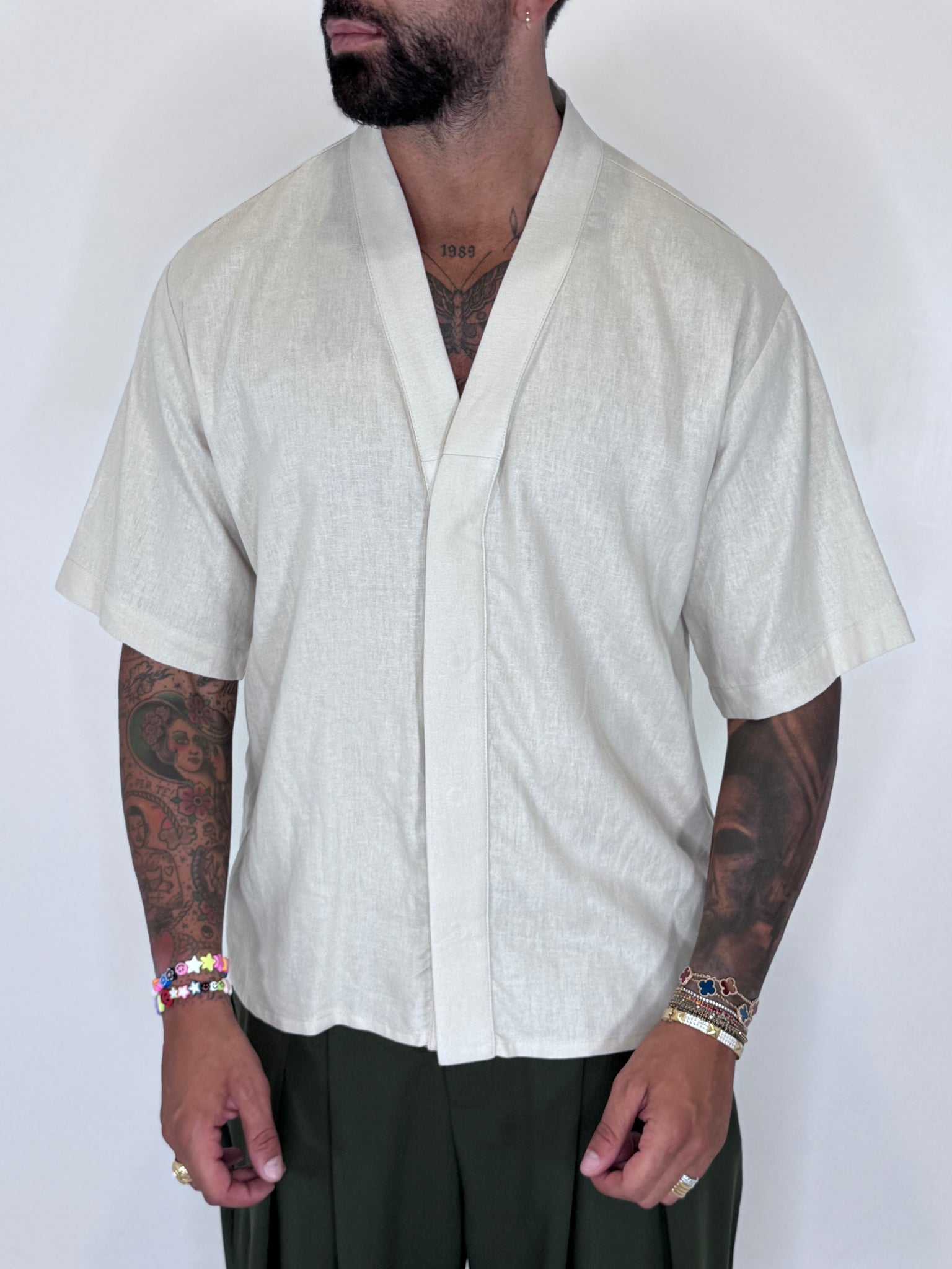 CAMICIA HAVANA BEIGE