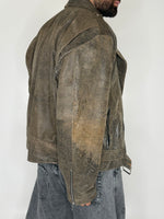 VINTAGE DISTRESSED BIKER JACKET