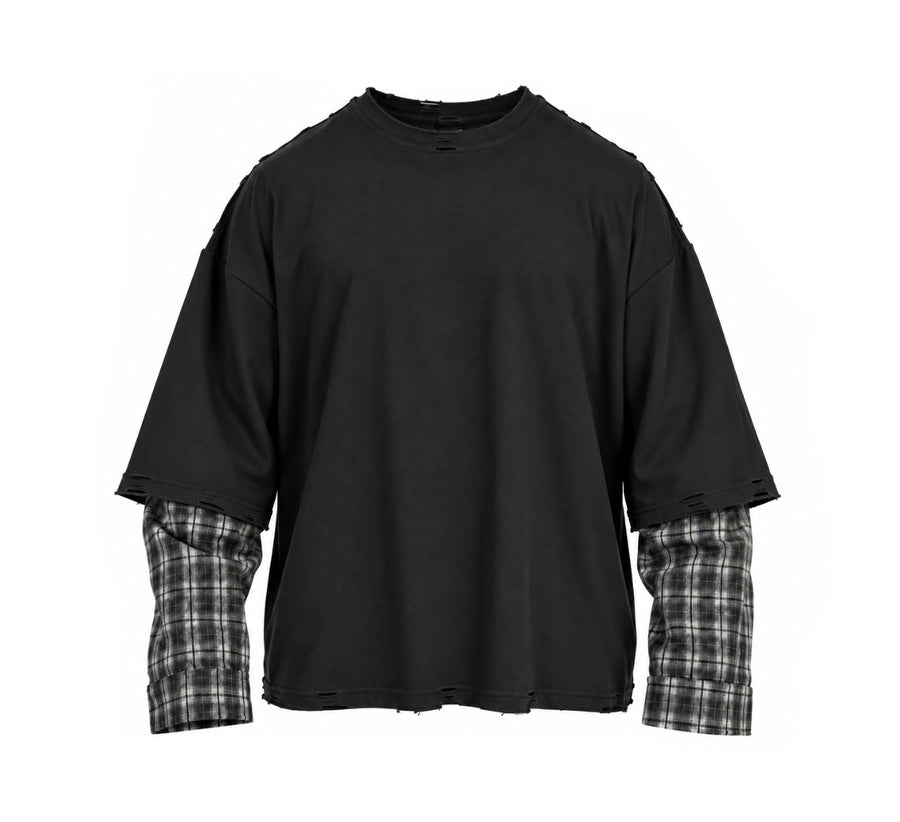 T-SHIRT OVERSIZE DOPPIA MANICA