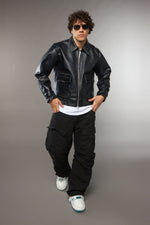 BLAZER COLLO CAMICIA EFFETTO CONSUMATO - lab22shop